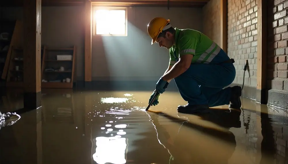 Professional water damage restoration services in Milan, MI